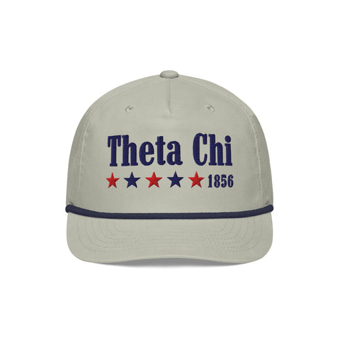 All American Embroidered Fraternity Rope Hat