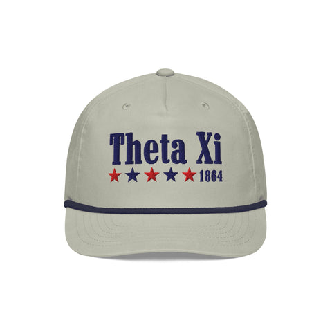 All American Embroidered Fraternity Rope Hat