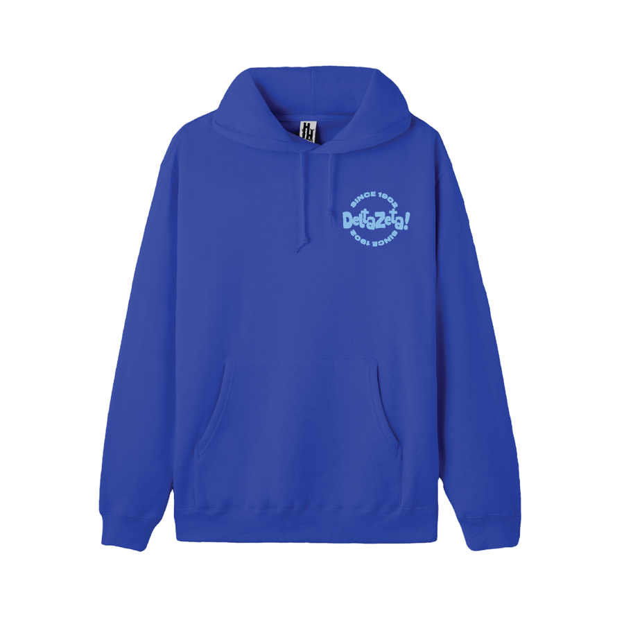 HLH-DZ Give me the Blues DZ Puff Print Graphic Hoodie