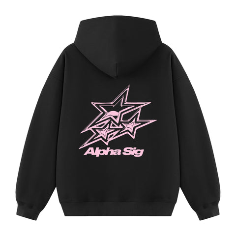 Chrome Stars Sorority Hoodie