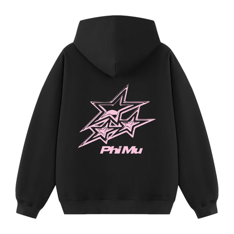 Chrome Stars Sorority Hoodie