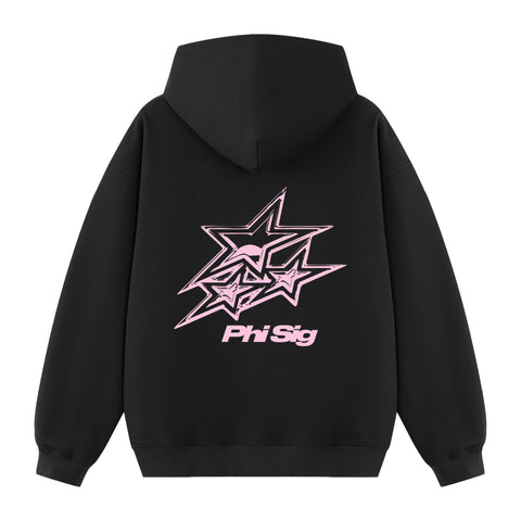 Chrome Stars Sorority Hoodie