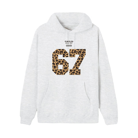 Leopard Sport Sorority Hoodie