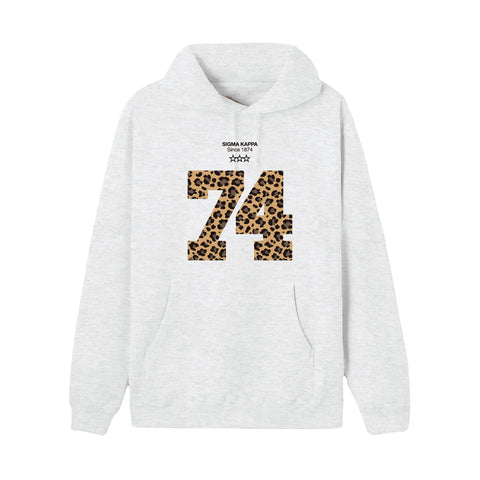 Leopard Sport Sorority Hoodie