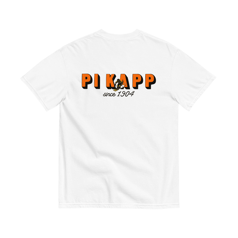 Hit The Slopes Fraternity Tee-white