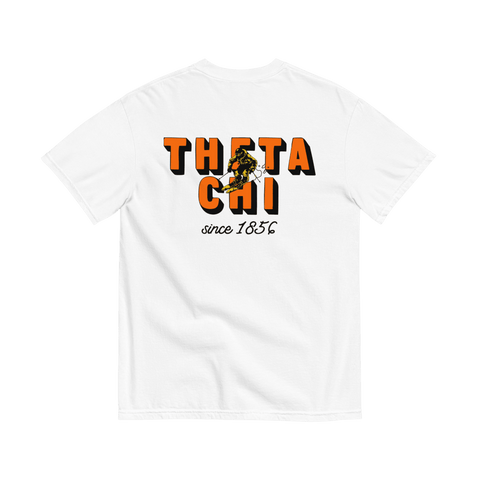 Hit The Slopes Fraternity Tee-white