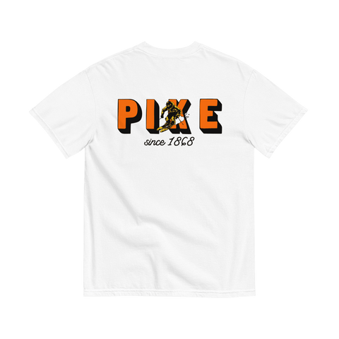 Hit The Slopes Fraternity Tee-white