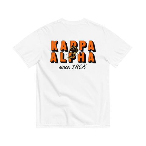 Hit The Slopes Fraternity Tee-white