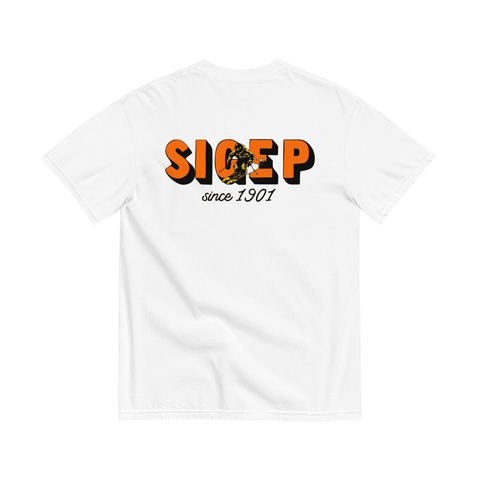 Hit The Slopes Fraternity Tee-white