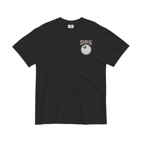 Inverse 8 Tee-Zeta Beta Tau-M-black