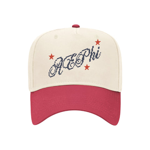 Pixel Script Embroidered Sorority Hat