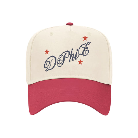 Pixel Script Embroidered Sorority Hat