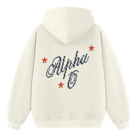 Pixel Script Sorority Hoodie