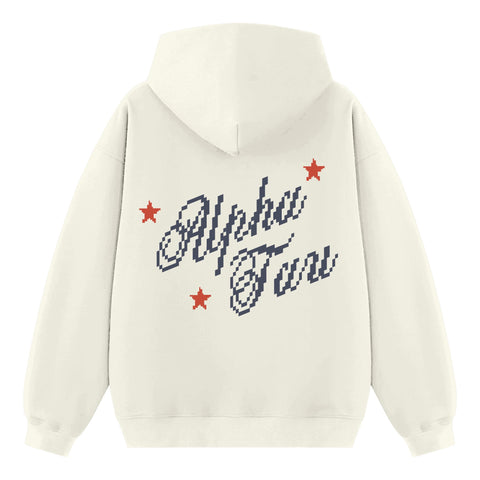 Pixel Script Sorority Hoodie