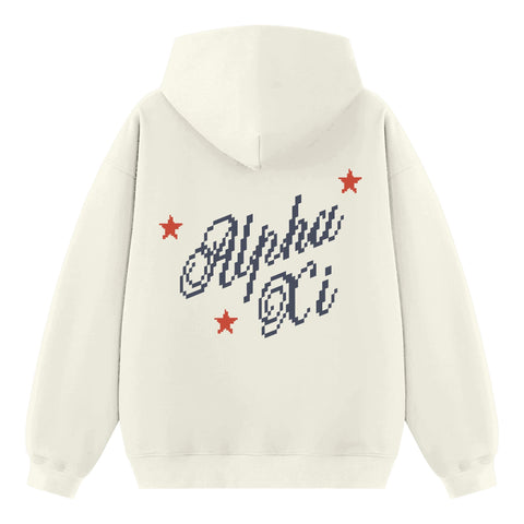 Pixel Script Sorority Hoodie