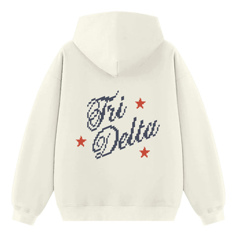 Pixel Script Sorority Hoodie