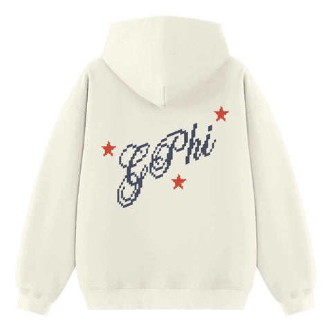 Pixel Script Sorority Hoodie