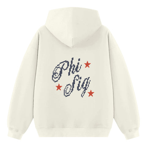 Pixel Script Sorority Hoodie