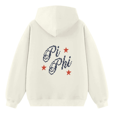 Pixel Script Sorority Hoodie