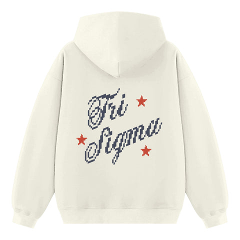 Pixel Script Sorority Hoodie