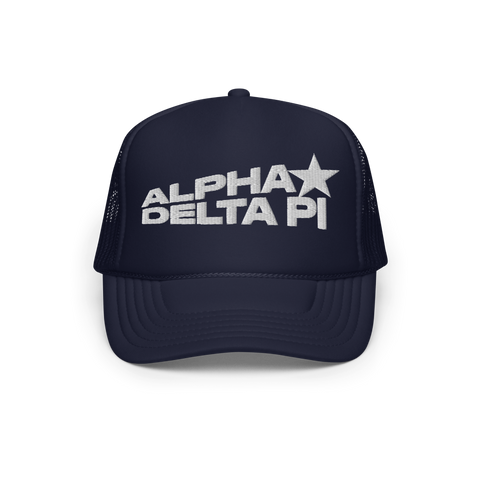 Upon a Star Hat-Alpha Delta Pi-blue, navy