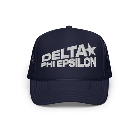 Upon a Star Hat-Delta Phi Epsilon-blue, navy