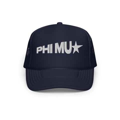 Upon a Star Hat-Phi Mu-blue, navy