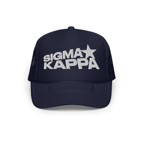 Upon a Star Hat-Sigma Kappa-blue, navy