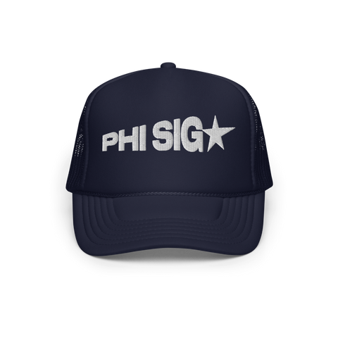 Upon a Star Hat-Phi Sigma Sigma-blue, navy