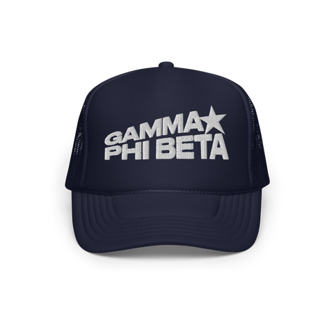 Upon a Star Hat-Gamma Phi Beta-blue, navy