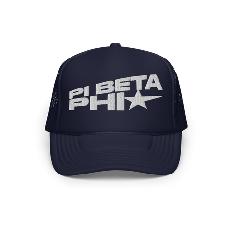 Upon a Star Hat-Pi Beta Phi-blue, navy