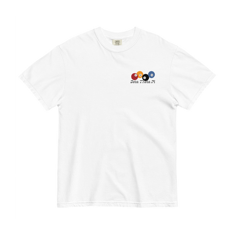 On Cue Unisex Tee-Beta Theta Pi-M-white