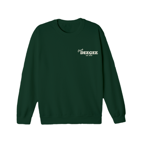 Greetings From Camp Crewneck-Delta Gamma-M-green