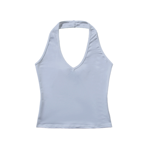 Full La Jolla Halter Tank (Halter Tank) Solid Color