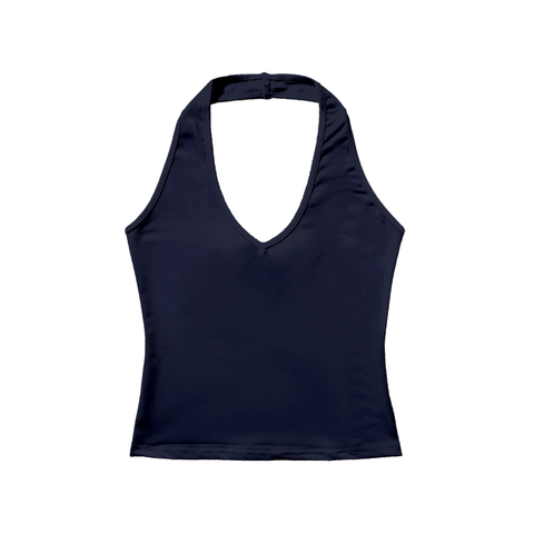 Full La Jolla Halter Tank (Halter Tank) Solid Color