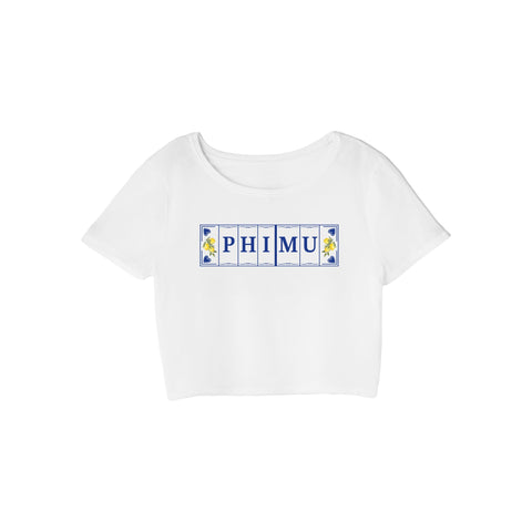 Lemon Lane Sorority Crop Tee