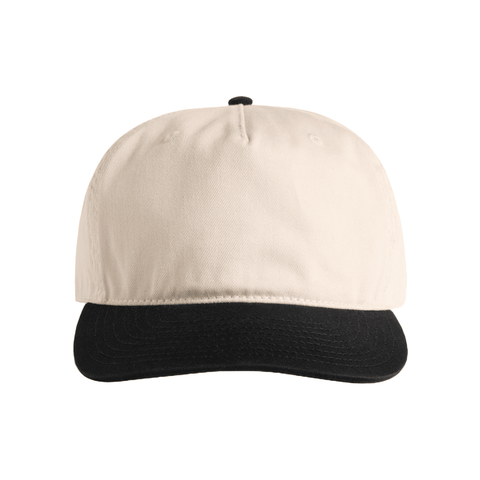 AS Colour 2-Tone Cap 1154 in Black Natural