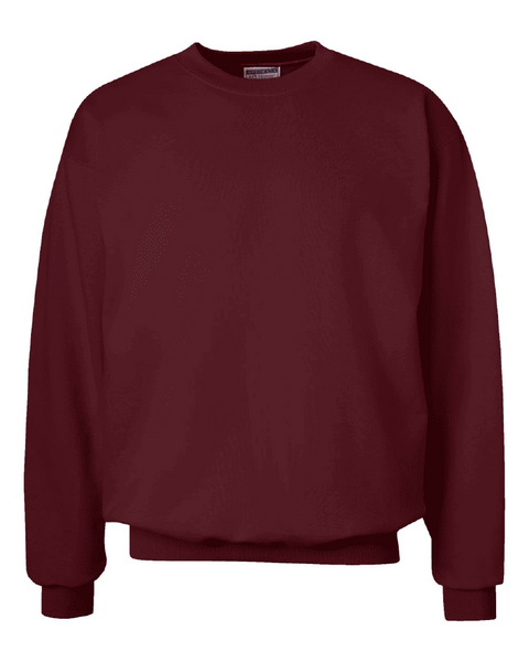 Hanes F260 Heavyweight Crewneck in Maroon