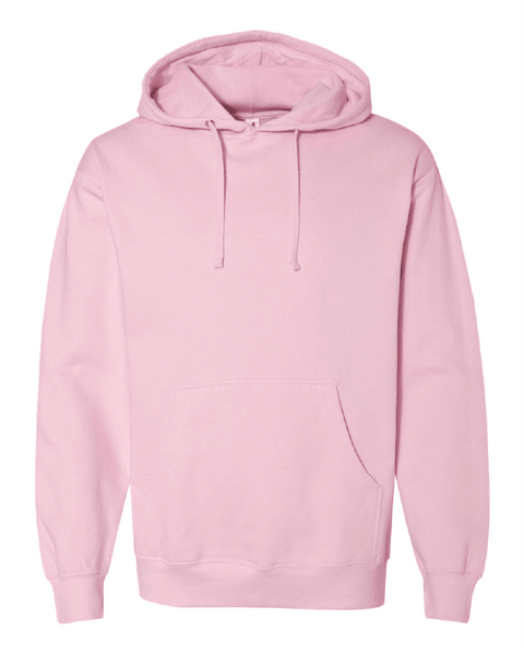 Independent Trading Co SS4500 Standard Hoodie in Light Pink