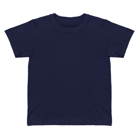 Balboa Tee, semi-cropped relaxed-fit baby tee in Midnight Chic color