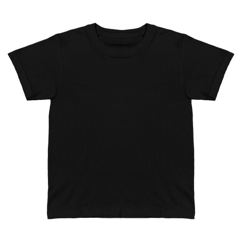 Balboa Tee, semi-cropped relaxed-fit baby tee in Onyx Black color