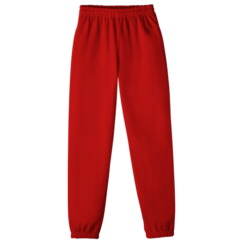 Oceanside Sweats, custom fleece jogger sweatpants in Cherry Whisper color