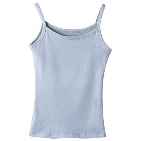 Hermosa Tank, custom full-length spaghetti strap tank top in Healing Angelite color