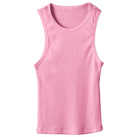 Santa Monica Tank, custom fitted full-length tank top in Dream House color