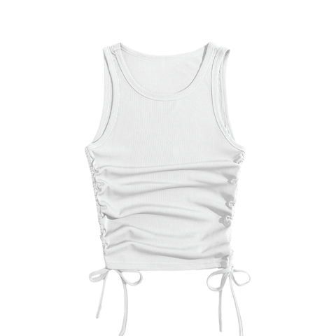 Full Topanga Tank (Ruched Tank) Solid Color