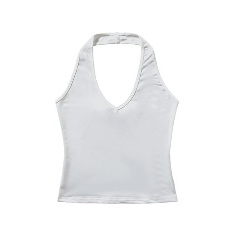 Full La Jolla Halter Tank (Halter Tank) Solid Color